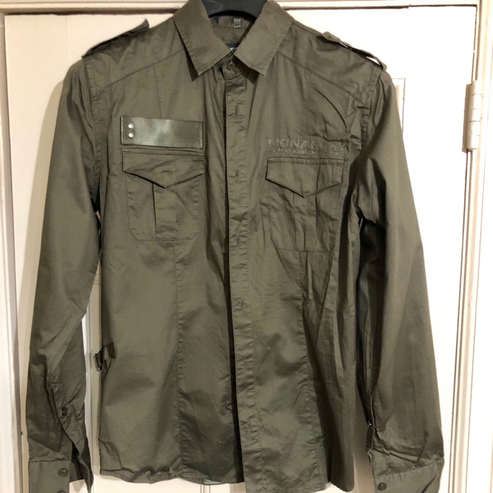 Monarchy Long Sleeve Button Down Shirt